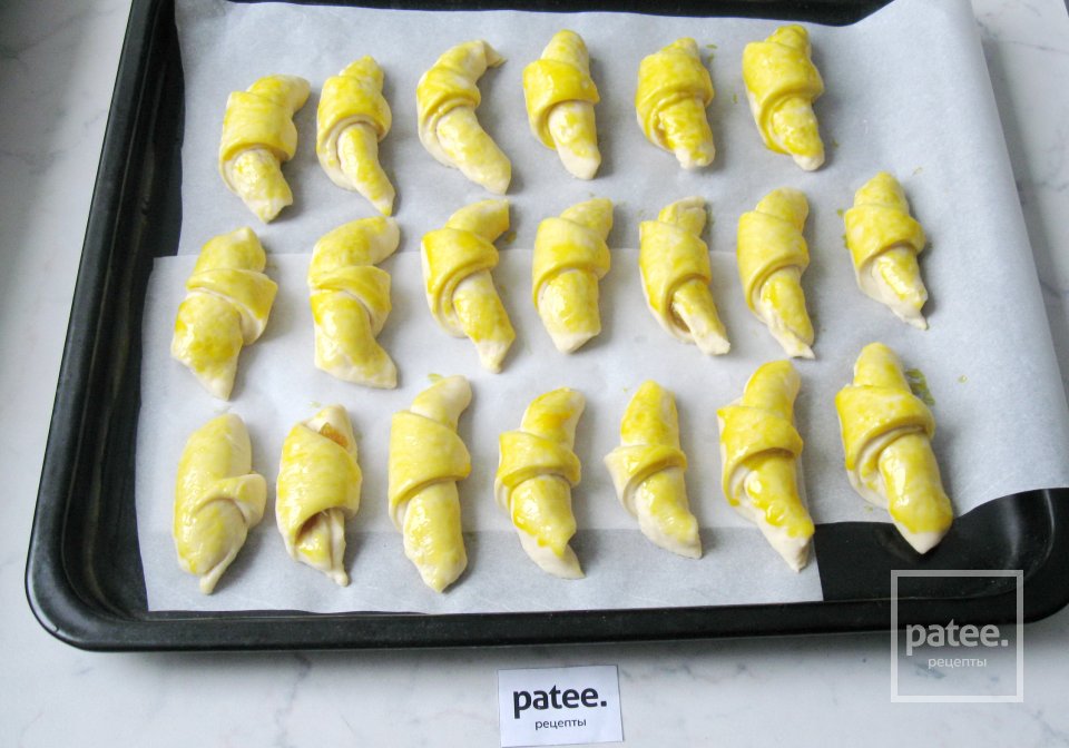 Рогалики с яблочным джемом - Шаг 10