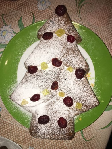 Рождественский имбирный кекс - Шаг 8