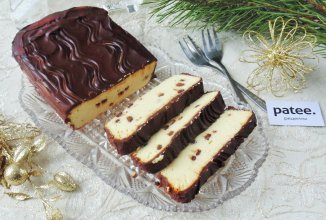 Запеканка из творога с шоколадом