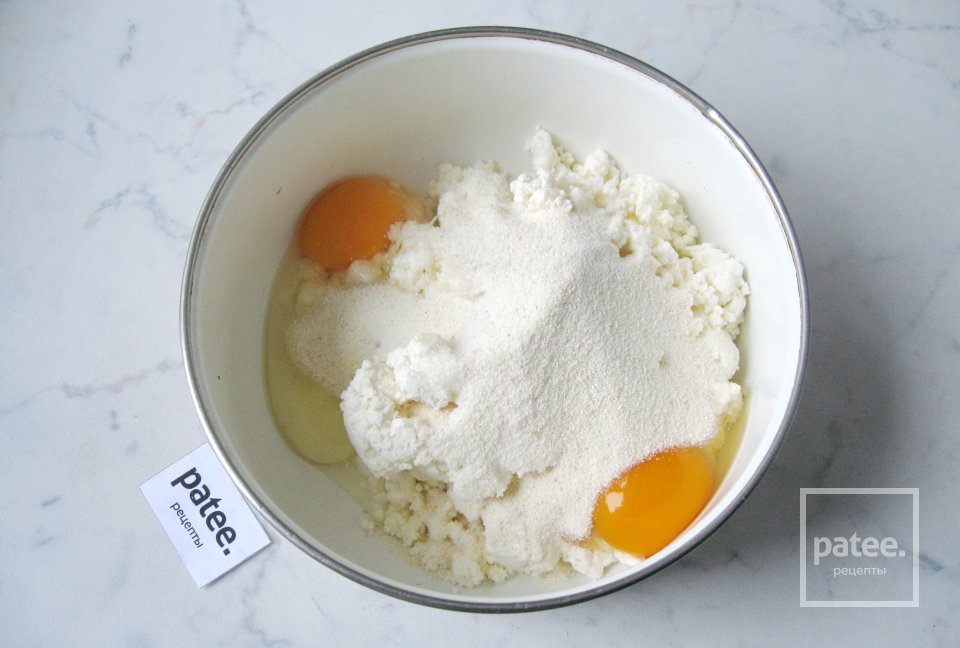 Запеканка из творога с шоколадом - Шаг 5