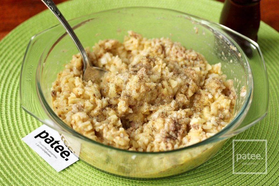 Котлеты из рыбных консервов с рисом - Шаг 7