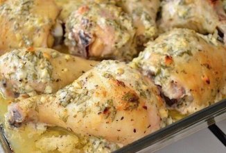 Курица в маринаде по-гречески