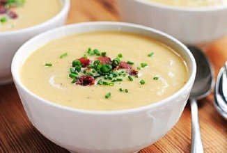 Суп из плавневого сыра