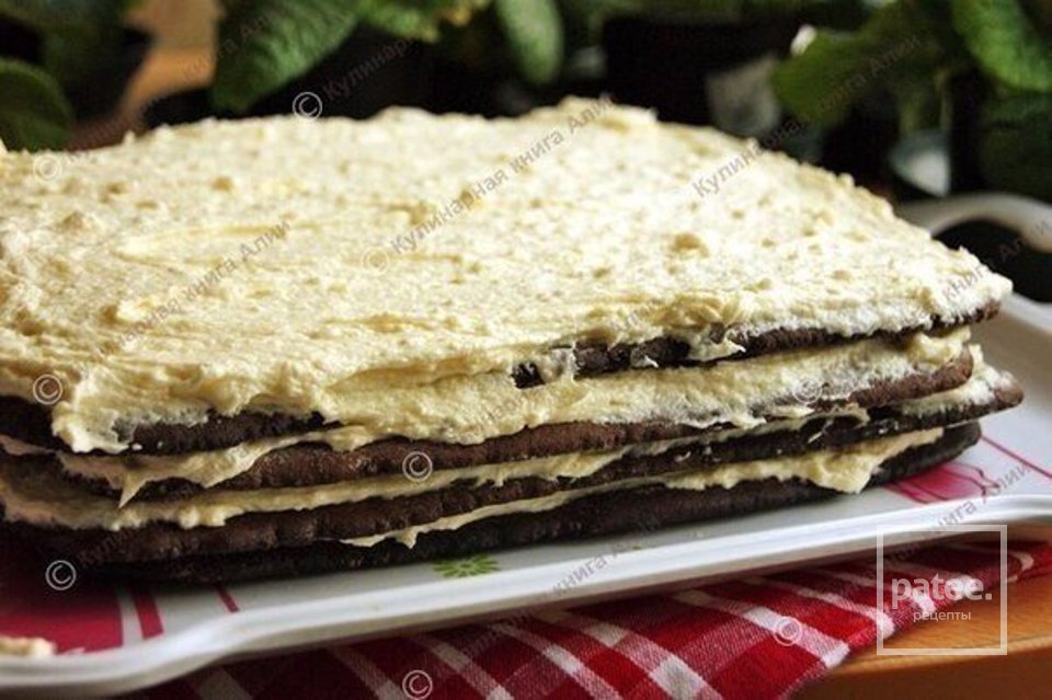 Торт "спартак" - Шаг 4