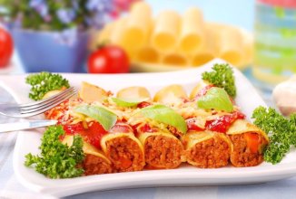 Каннелоне с мясом