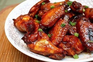 Острые Крылышки с розмарином в имбирном соусе