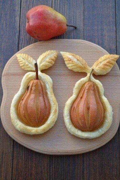 Груши в слойке - Шаг 2