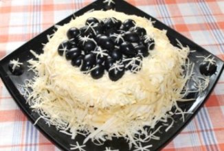 Салат "Первый снег"