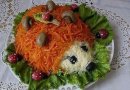 Салат ёжик