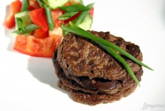 Печёночные оладьи