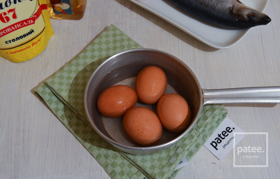 Салат селедка под шубой с яблоками - Шаг 3