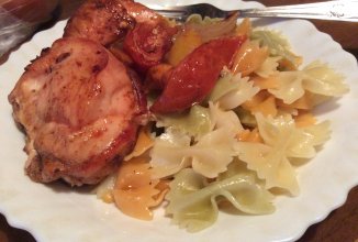 Быстрая и легкая курица в духовке