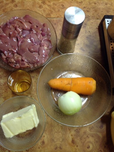 Паштет из куриной печени - Шаг 1