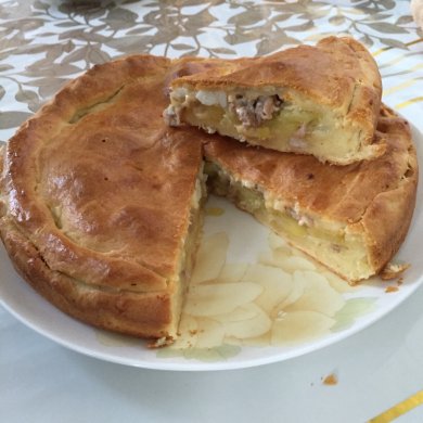 Куриный пирог - Шаг 1