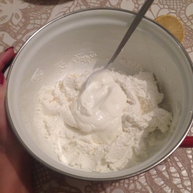 Творожная запеканка с яблоками и маком - Шаг 3