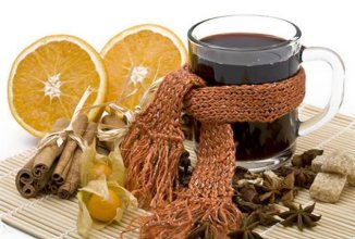 Безалкогольный Глинтвейн с курагой и черносливом