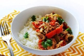 Куриное филе с овощами в мультиварке