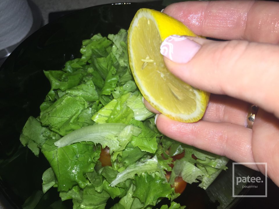 Черногорский салат с тунцом - Шаг 4