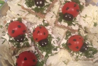 Закуска "Божьи коровки"