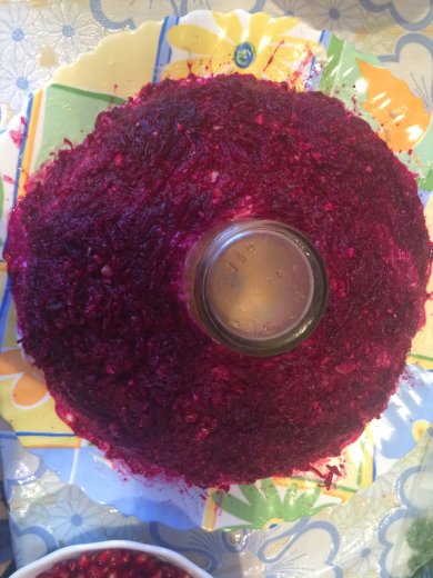 Салат "Гранатовый браслет" - Шаг 7