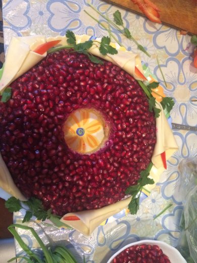 Салат "Гранатовый браслет" - Шаг 10