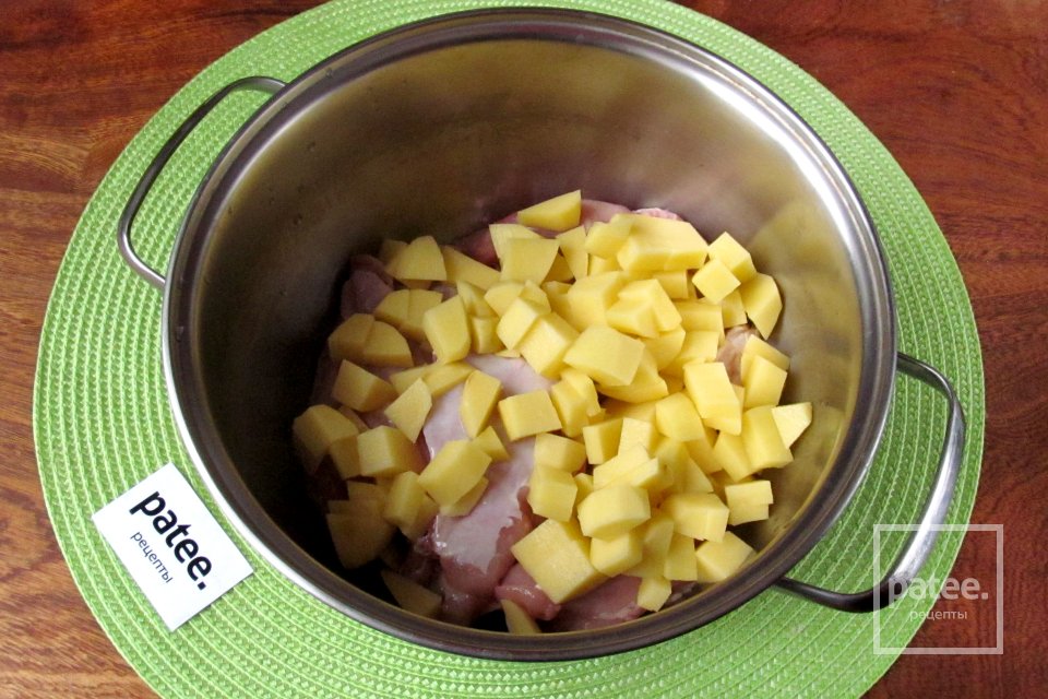 Суп из кролика с овощами - Шаг 3