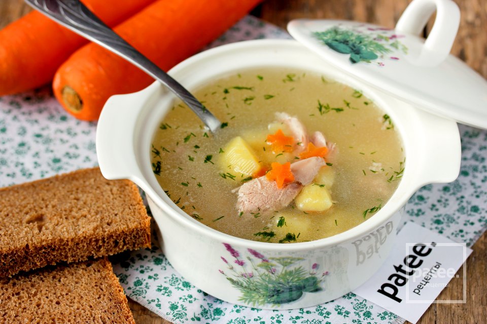 Суп из кролика с овощами - Шаг 13