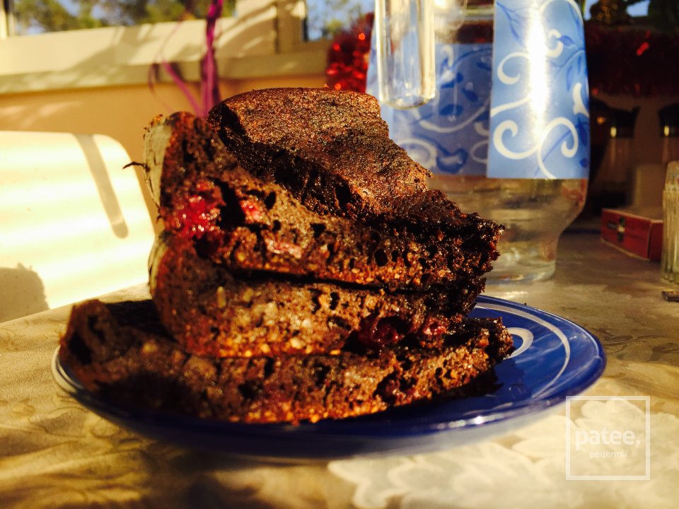 Кексики с вишней - Шаг 1