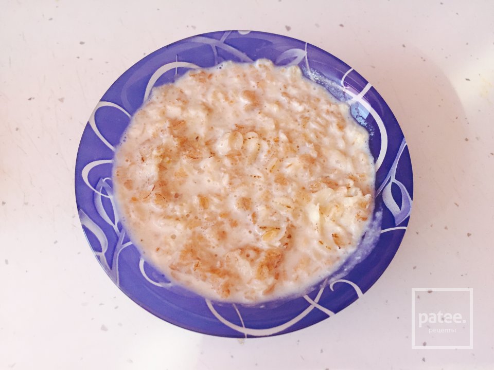 Каша с карамелизированными яблоками - Шаг 1