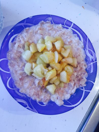 Каша с карамелизированными яблоками - Шаг 3