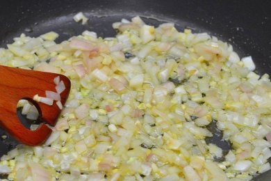 Итальянское грибное ризотто - приготовление