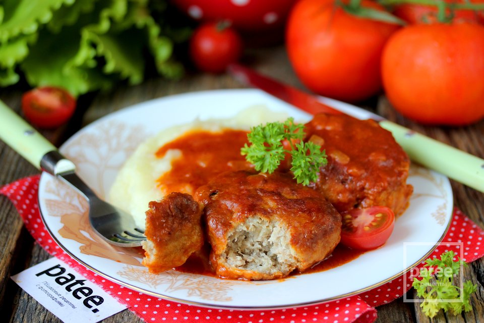 Биточки с подливкой - Шаг 18