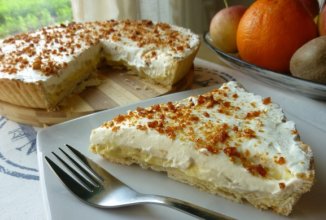 Банановый пирог за полчаса