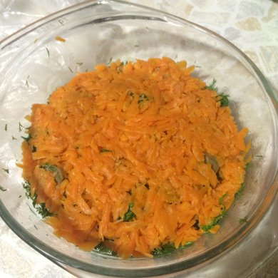 Салат лесная поляна - Шаг 2