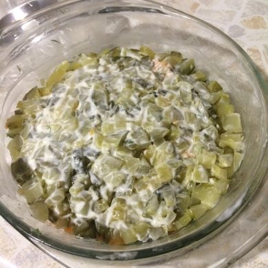 Салат лесная поляна - Шаг 3