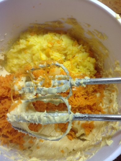 Морковно-апельсиновые кексы. - Шаг 3