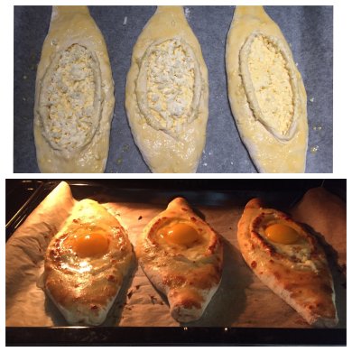 Хачапури по-аджарски - Шаг 3