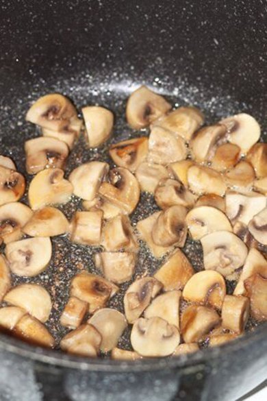 Рис с овощами и грибами - Шаг 1