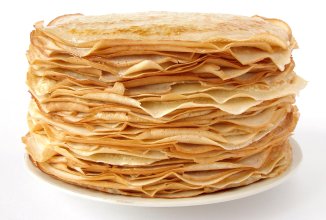 Блинчики тонкие.