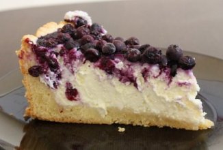 Творожный пирог с ягодами🍰