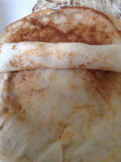 Блины с творогом. - Шаг 6