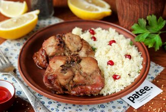 Кролик в медово-горчичном маринаде