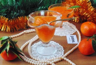 Желе из мандаринов с мякотью