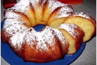 Кекс на кефире