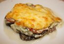 Простейшая Мусака (запеканка с баклажанами и фаршем)