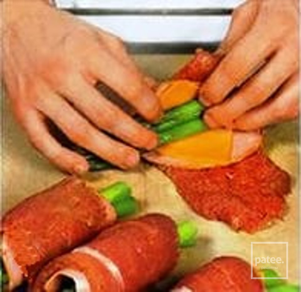 Рулетики из телятины - Шаг 5
