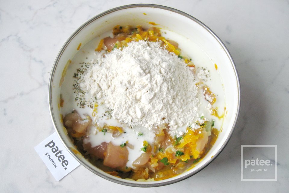 Куриные рубленые котлеты с тыквой - Шаг 14