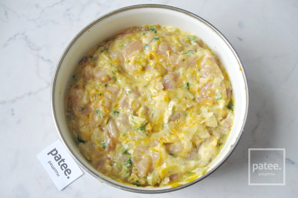 Куриные рубленые котлеты с тыквой - Шаг 15