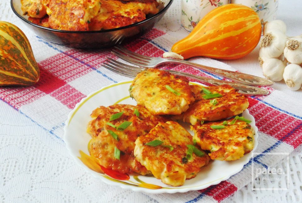 Куриные рубленые котлеты с тыквой - Шаг 19