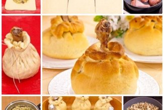 Куриные ножки в мешочке